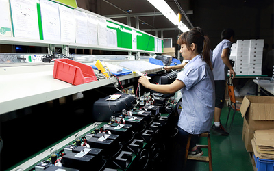 Shenzhen songrui electric door &amp; window systems Co., Ltd производственная линия завода