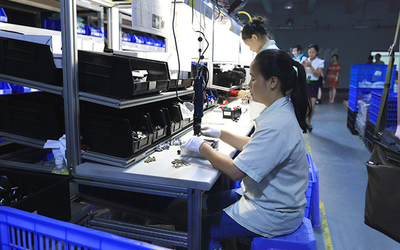 Shenzhen songrui electric door &amp; window systems Co., Ltd производственная линия завода